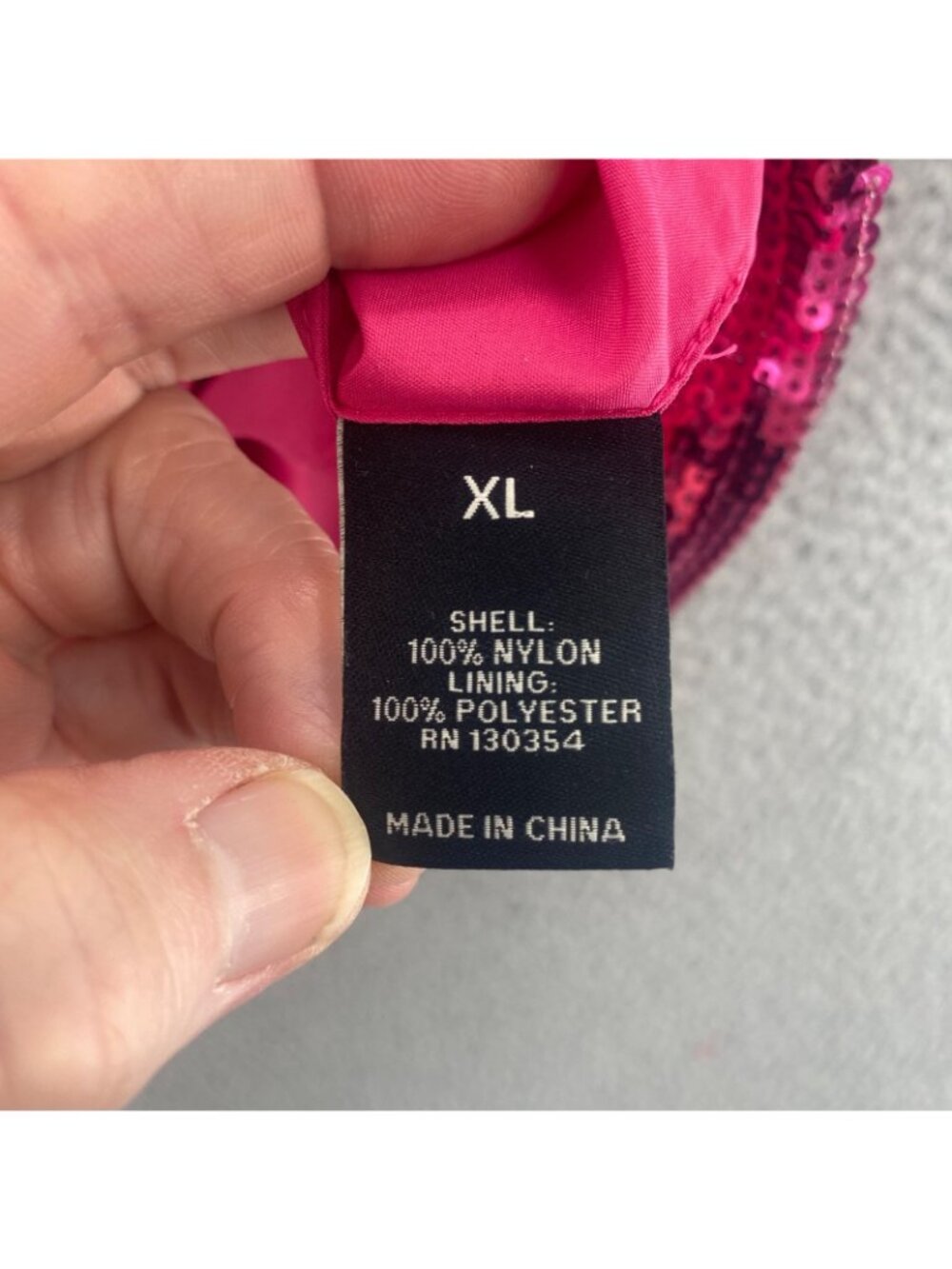Tracee Ellis Ross Top Womens Extra Large Purple Multi Stripe Sequin Crop Party - Picture 7 of 10